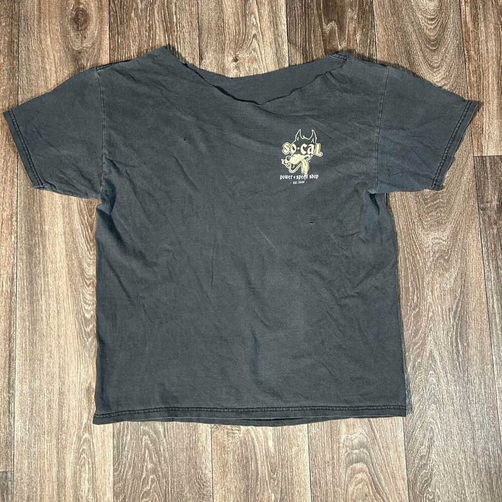 Vintage So-Cal Speed Shop Wolf Logo Tee biker alt